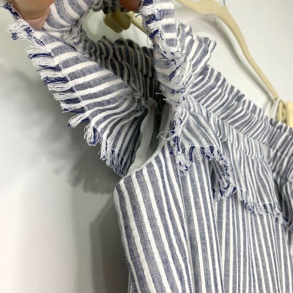 NWT GREYLIN x Revolve Off-the-shoulder Striped Casual Shift Maxi‎ Dress Sz S - Picture 4 of 11